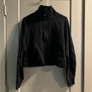 Scuba Oversized Funnel-Neck Half Zip